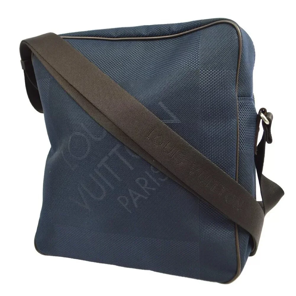 Louis Vuitton Blue Damier Pilot Shoulder Bag N41159 SP0190 183126